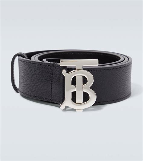 burberry tb monogram leather belt|Burberry TB Monogram Semi.